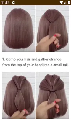 Hairstyles for short hair android App screenshot 9