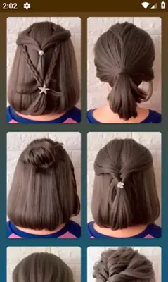 Hairstyles for short hair android App screenshot 11