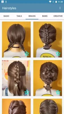 Hairstyles for short hair android App screenshot 3