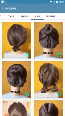 Hairstyles for short hair android App screenshot 4