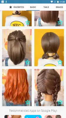 Hairstyles for short hair android App screenshot 6