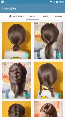 Hairstyles for short hair android App screenshot 7